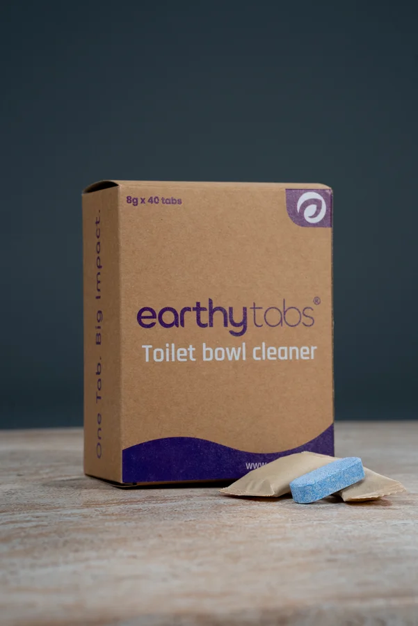 Toilet Bowl Cleaner Tablet macro view